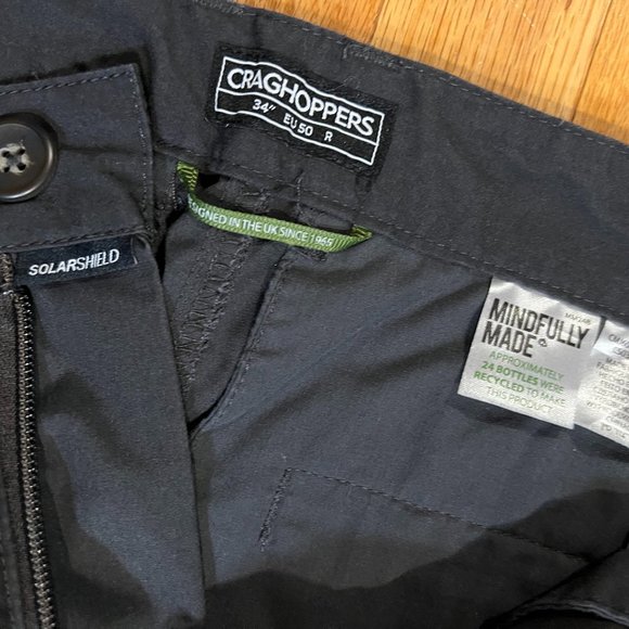 Craghoppers Pants Hiking Solarshield Outdoor Mens Pants - 34" EUC - Picture 1 of 4